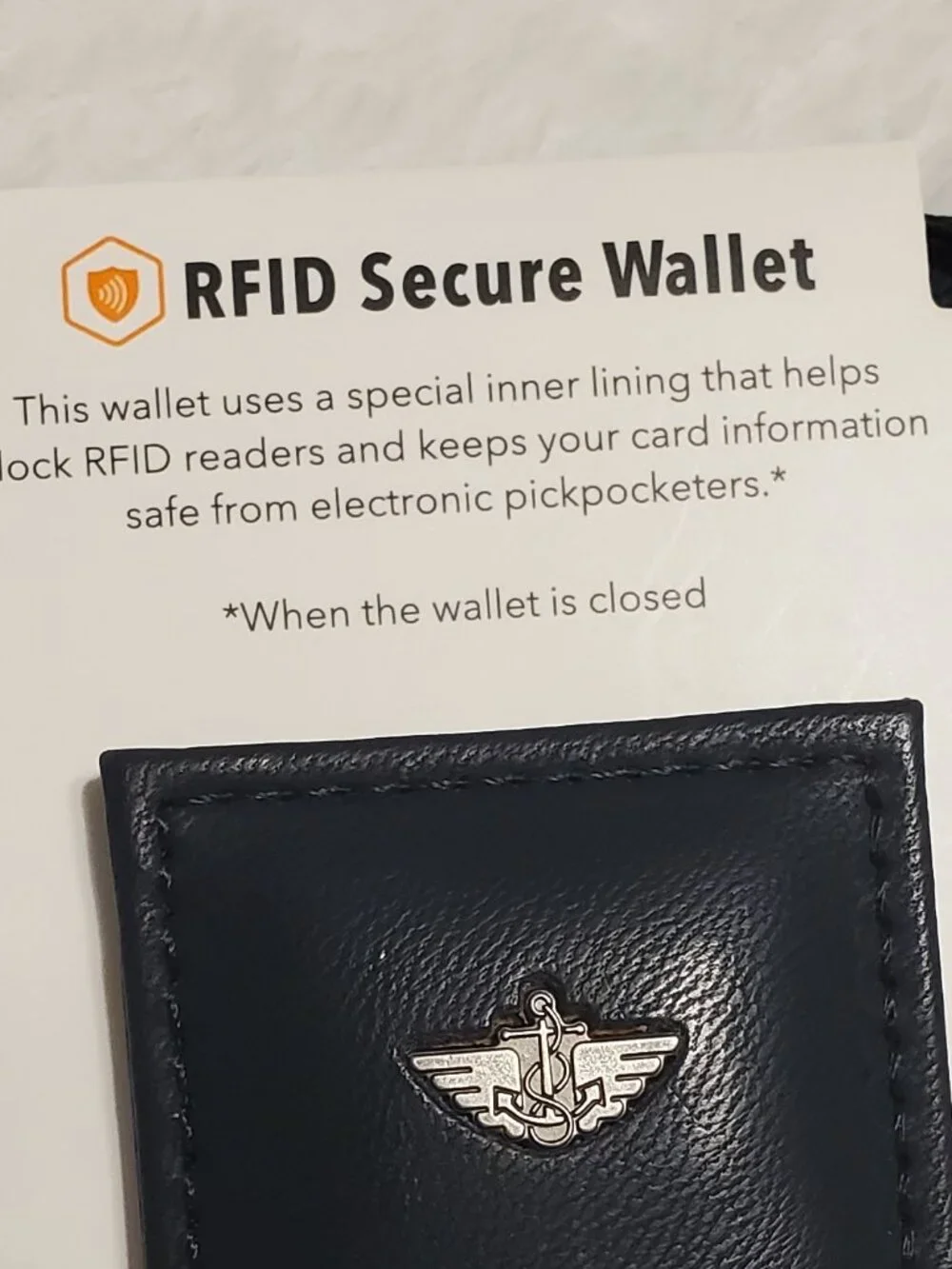 Dockers RFID Secure Wallet Color: Black Brand New With Tags!